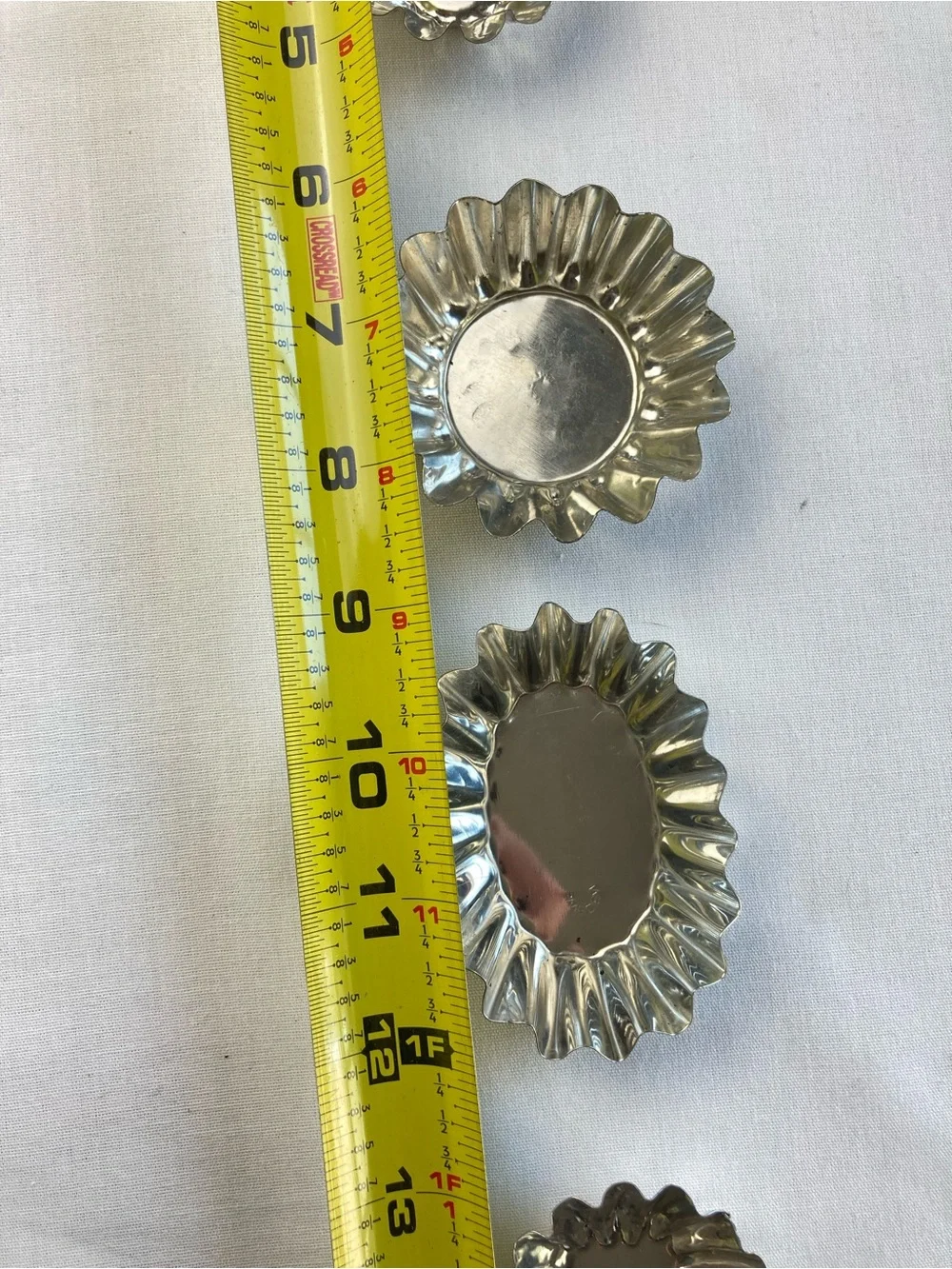 Vintage Swedish Sweden Tart Tartlet Tins Lot of 67 Sandbakkel Molds